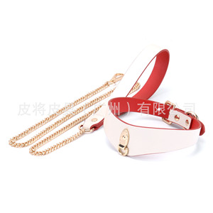 ปลอกคอ SM, ปลอกคอสำหรับสุนัข, ปลอกคอหนังแกะแบบพันคอ, ของเล่นทางเลือกสำหรับ K9, ขายตรงจากโรงงาน, เซ็กซี่ - Product Image 3