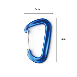 Mousqueton de camping en aluminium à grande capacité avec ressort 12KN/24KN - Product Image 4