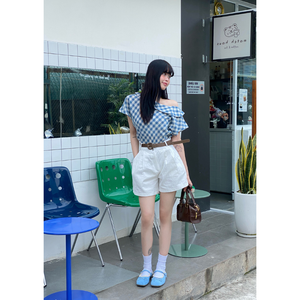 Shorts de sport pour femmes de qualité supérieure, pantalons longs surdimensionnés, fabrication vietnamienne, qualité premium, gain de temps - Product Image 3