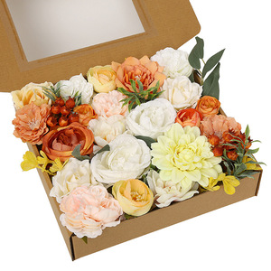 Flores Artificiales de Diente de León de Seda, Set Combinado en Caja para Graduación, Día de la Madre, Boda, Fiesta, Baby Shower, Decoración del Hogar - Product Image 3