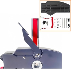 Nuevo Control Remoto de Gasolina para Motor Fuera de Borda, Caja de Control Lateral Premium con Interruptor de Trim y Tilt, Arnés de Cableado de 16 Pies y 10 Pines para <span class=keywords><strong>Yamaha</strong></span> 703 - Product Image 5
