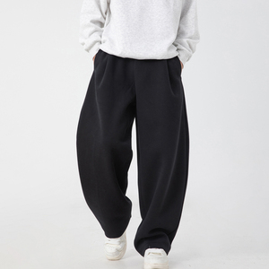 <span class=keywords><strong>Pantaloni</strong></span> da Uomo di Alta Qualità a Vita Alta, <span class=keywords><strong>Larghi</strong></span> e Plissettati, <span class=keywords><strong>Pantaloni</strong></span> Sportivi <span class=keywords><strong>Grigi</strong></span> Personalizzati - Product Image 2