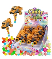 Sucettes Bonbons Durs Promotionnels en Gros avec Remplissage Surprise Bonbons Gélifiés et Jouets en Plastique pour Enfants