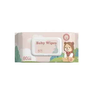 Chlorine-Free Ultra-soft Organic Cotton Baby Wet Wipes