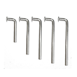 L-Shaped Galvanized <strong>Surveying</strong> Nail Settlement Observation and Displacement Monitoring Point Part Leveling Embedded Nail - Product Image 3