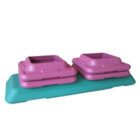 Gran oferta, plataforma de gimnasio aeróbico ajustable de 3 niveles, tabla de ejercicios, Steppers de Fitness