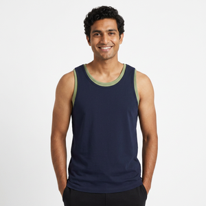 Oem Wholesale Tank Top Quick Dry Breathable Classic Silhouette Men'S Sports Tank Top Cotton Jersey Clothes For Men Wholesaler - Product Image 1