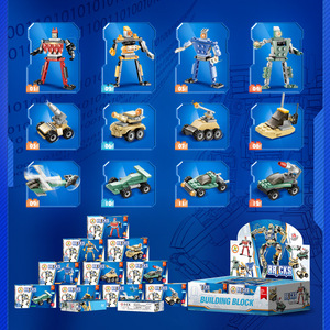 Hot Bán Robot Xây Dựng Khối Bộ Mini Trẻ Em Nhựa Giáo Dục Đồ Chơi Gạch Khối Đồ Chơi Robot Cho Trẻ Em Gốc Đồ Chơi Cho Bé Trai - Product Image 3