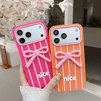 Coque de téléphone en silicone 3D avec gloss à lèvres pour iPhone, étui en caoutchouc avec baume à lèvres et rouge à lèvres intégré