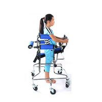 Déambulateur réglable en hauteur HEDY CR03 pour enfants atteints de paralysie cérébrale (PC) avec des besoins spéciaux, pour une taille de 1,1 à 1,45 m