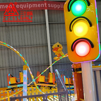 Tren Eléctrico de Acero y Fibra de Vidrio para Uso en Centros Comerciales y Hogares, para Parques de Diversiones Interiores/Exteriores y Centros Educativos