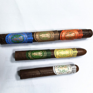 Customized Logo CMYK Print Wrap Around Cigar Bands <strong>Texture</strong> <strong>Paper</strong> 7 <strong>Types</strong> Gold Foil Embossed Cigar Rings Without Glue - Product Image 3