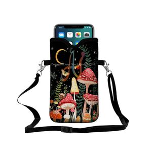 SMETA Sedex 4P Fábrica Nuevo diseño Bolsa de neopreno para teléfono inteligente Manga con cremallera a prueba de golpes con cordón para el cuello funcional y elegante - Product Image 1