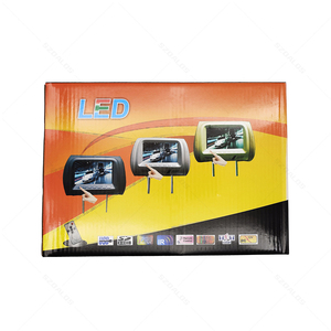 Phổ Tựa Đầu Xe Hiển Thị Phía Sau Ghế 7 Inch Tựa Đầu Màn Hình Hỗ Trợ USB - Product Image 6