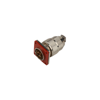 Connecteur circulaire en métal de haute qualité, boîtier métallique, connecteur industriel, prise électrique à vis, câble d'aviation MX 55 broches, hermétique IP67/IP68/IP69