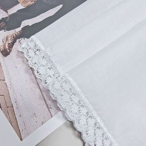 Pañuelos de Encaje Blanco con Borde de <span class=keywords><strong>Crochet</strong></span> Vintage para Mujer, Paquete de 6 Piezas, 26*26cm, para Regalos de Boda y Decoración del Hogar - Product Image 5