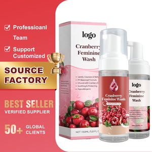 Furuize Mousse Nettoyante à la Canneberge Soin Vaginal <span class=keywords><strong>Savon</strong></span> Liquide <span class=keywords><strong>Hygiène</strong></span> <span class=keywords><strong>Intime</strong></span> Féminine Nettoyant Équilibrant le pH Mousse Lavante Yoni - Product Image 4