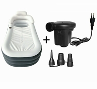 Baignoire gonflable Portable en PVC, pliable, pour bain de glace et froid, personnalisable avec Logo, mise à jour gratuite