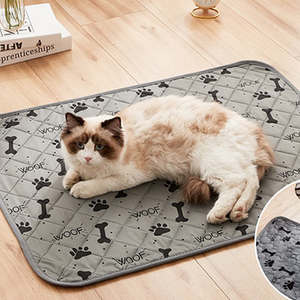 Professioneller Hersteller Gesteppte Schnelltrocknende Wiederverwendbare Hunde-Pipi-Matten Superabsorbierend Maschinenwaschbar Haustier-Trainingsunterlagen - Product Image 4