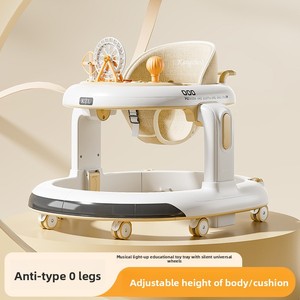 Marche-bébé 6-18 mois anti-jambes en O, anti-retournement, <span class=keywords><strong>chariot</strong></span> en plastique <span class=keywords><strong>pour</strong></span> <span class=keywords><strong>apprendre</strong></span> à <span class=keywords><strong>marcher</strong></span>, jouets <span class=keywords><strong>pour</strong></span> bébé, tout-petit - Product Image 5