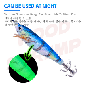 SquidDuke 10cm/10g TOTO pesca EGI <span class=keywords><strong>calamari</strong></span> Jig polpo <span class=keywords><strong>seppie</strong></span> richiamo luminoso pesca acqua salata calamaro esca Jig - Product Image 6