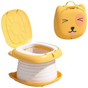 Personnalisable extérieur <span class=keywords><strong>pliable</strong></span> Portable de haute qualité léger utile bébé pot pour les urgences de <span class=keywords><strong>voyage</strong></span> Portable bébé <span class=keywords><strong>toilette</strong></span> - Product Image 1