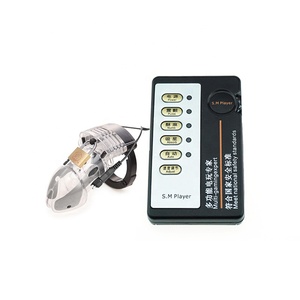 <span class=keywords><strong>CB6000s</strong></span> Cage de chasteté en plastique à électrochocs pour hommes, stimulateur de pénis, jouets sexuels thématiques pour hommes - Product Image 3