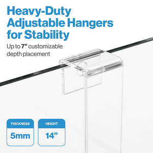 水槽用大型スクエアアクリルタートルタンクワイドハンギングタートルバスキングプラットフォーム - Product Image 3