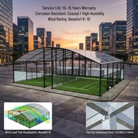Auvent rétractable électrique pour terrain de padel, auvent motorisé, imperméable, structure en acier galvanisé à chaud, protection solaire pour extérieur