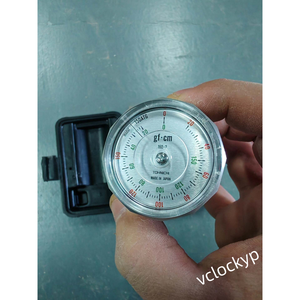 Jauge de couple analogique Tohnichi 45ATG 5-45 1gf-cm 1-6.5mm, diamètre du mandrin, utilisée - Product Image 1