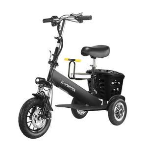 Tricycle <span class=keywords><strong>électrique</strong></span> pliable XFY, 12 pouces, léger et portable pour adultes, avec batterie au lithium, moteur 500W, autonomie 40-60 km - Product Image 4