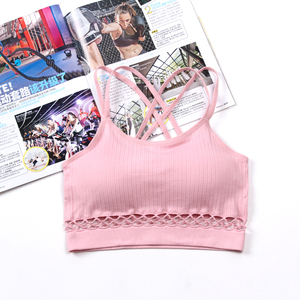 remise forme Brassière gym fitness soutien-gorge sport de sport en cours d'exécution gilet femmes yoga respirant soutien-gorge - Product Image 3