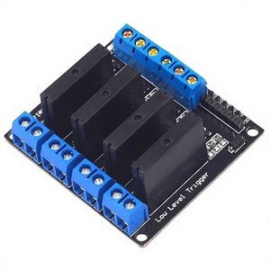 โมดูลรีเลย์โซลิดสเตทแบบทริกเกอร์ระดับแรงดันต่ำ 1/2/4/8 ช่อง 5V พร้อมฟิวส์ 250V 2A บอร์ดสวิตช์ SSR สำหรับควบคุมอุตสาหกรรม PLC - Product Image 1
