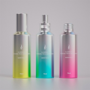 Botellas de Perfume Vacías al por Mayor de 30ml y 60ml, Botellas de Aluminio Electrochapadas para Perfume y Aceite Cosmético, Botella con Atomizador - Product Image 6