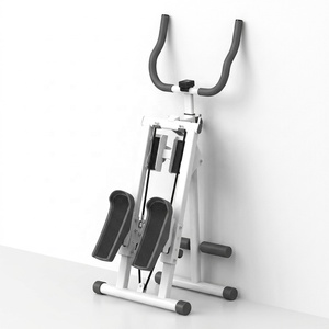 ATHSPO Stepper d'intérieur pliable avec moniteur numérique LED, <span class=keywords><strong>machine</strong></span> d'<span class=keywords><strong>exercice</strong></span> à résistance de 90 LBS, simulateur d'escalade en acier - Product Image 2
