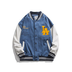 Haute qualité personnalisé Vintage hommes réversible Satin Bomber varsity veste support automne hiver XL taille unique veste paquet - Product Image 1