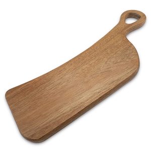 <b>Wooden</b> Cutting Board 9x12.3in Handle Kitchen Chopping <b>Block</b> Solid Wood Rectangle Shape - Product Image 4