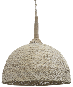 Wabi-sabi contemporain <span class=keywords><strong>tambour</strong></span> cuisine île suspension lampe lanterne médiévale décoration de la maison rotin naturel tissé à la main suspension - Product Image 2
