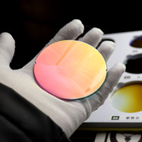 EXIA Lens A9 Lunettes de soleil Lentilles Miroir Rose Flash SHMC Couleurs dégradées UV400
