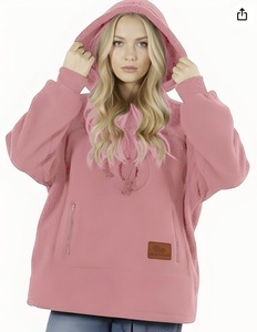 Sweat-shirt doublé polaire 2026 – Vente en gros usine, unisexe, à capuche, coupe ample, décontracté, chaud et adapté aux humains et aux animaux de compagnie - Product Image 6
