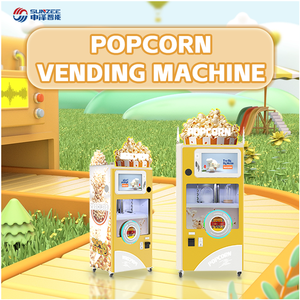 เครื่องทำป๊อปคอร์นอัตโนมัติพร้อมรอกง่ายต่อการขนส่งสำหรับห้างสรรพสินค้าโรงภาพยนตร์ - Product Image 1