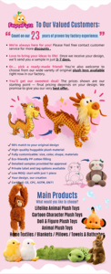 Coperta Tartaruga 2-in-1 Super Morbida in <span class=keywords><strong>Peluche</strong></span> e Cotone, Reversibile, Simpatico Cartone Animato, Tappeto Animale Realistico, Leggero, Lavabile, Trapunta AC - Product Image 6