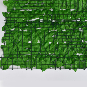 Rollo de valla de hiedra artificial, para decoración del hogar y jardín, 1x3 m o 0,5x3 m, venta al por mayor - Product Image 5