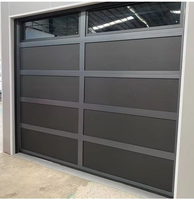 Porte de garage en acier enduit de poudre Prima Grey, panneau isolé durable pour garage résidentiel et commercial