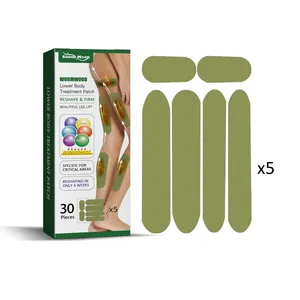 Parches de tratamiento de ajenjo para la parte inferior del cuerpo, cinta reafirmante para muslos y piernas, moldeadora y adelgazante, unisex, de Bytech - Product Image 6