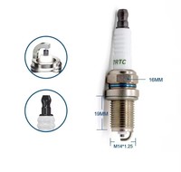 Remplacement de bougie d'allumage K7RTC de haute qualité pour NGK 6364/BKR6ES 2330/BCPR6ES adapté aux modèles CHAMPION 340/RC7YC RC7YCC C7YC
