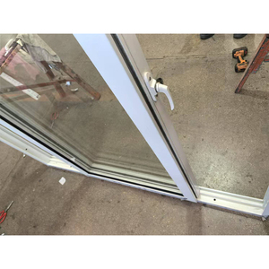 CHANGYI Exterior Vinilo Vidrio Templado <span class=keywords><strong>Puerta</strong></span> Corredera Pvc <span class=keywords><strong>Puerta</strong></span> Upvc Puertas Correderas de Vidrio - Product Image 5