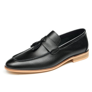 Chaussures en cuir élégantes et respirantes pour le bureau et les occasions décontractées, chaussures en cuir pour hommes sur mesure haut de gamme - Product Image 5