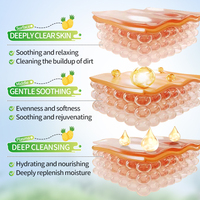 Bombe de bain effervescente SADOER à l'ananas 85g, Barre de spa réutilisable pour bain moussant, Marque privée OEM, Faible MOQ
