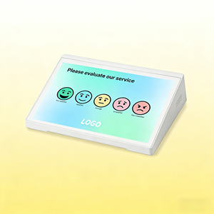 Dispositivo de encuesta de satisfacción SmileyRate Happy or Not, dispositivo de evaluación de comentarios de clientes de 10.1 pulgadas con botones y software - Product Image 2